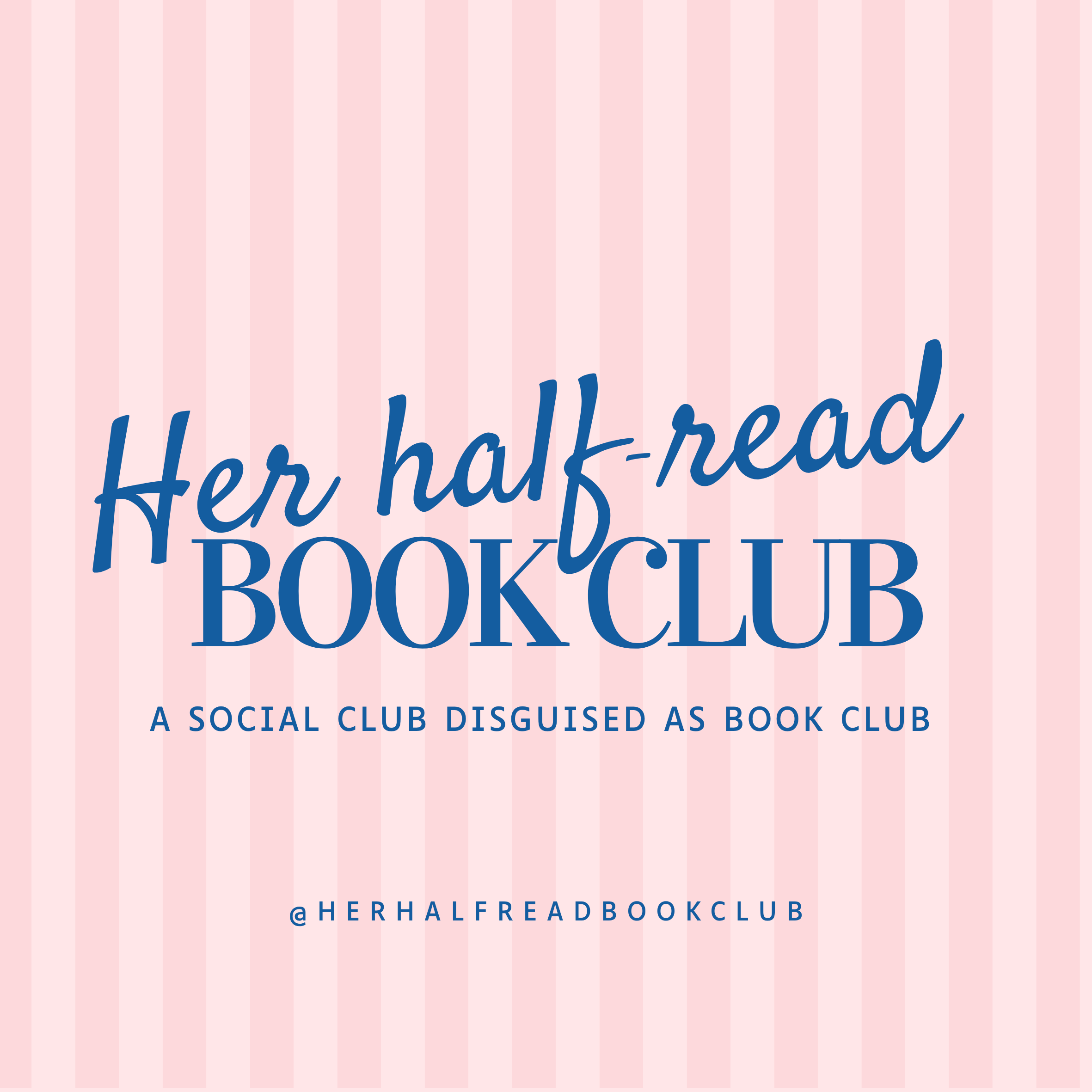 Her half-read book club